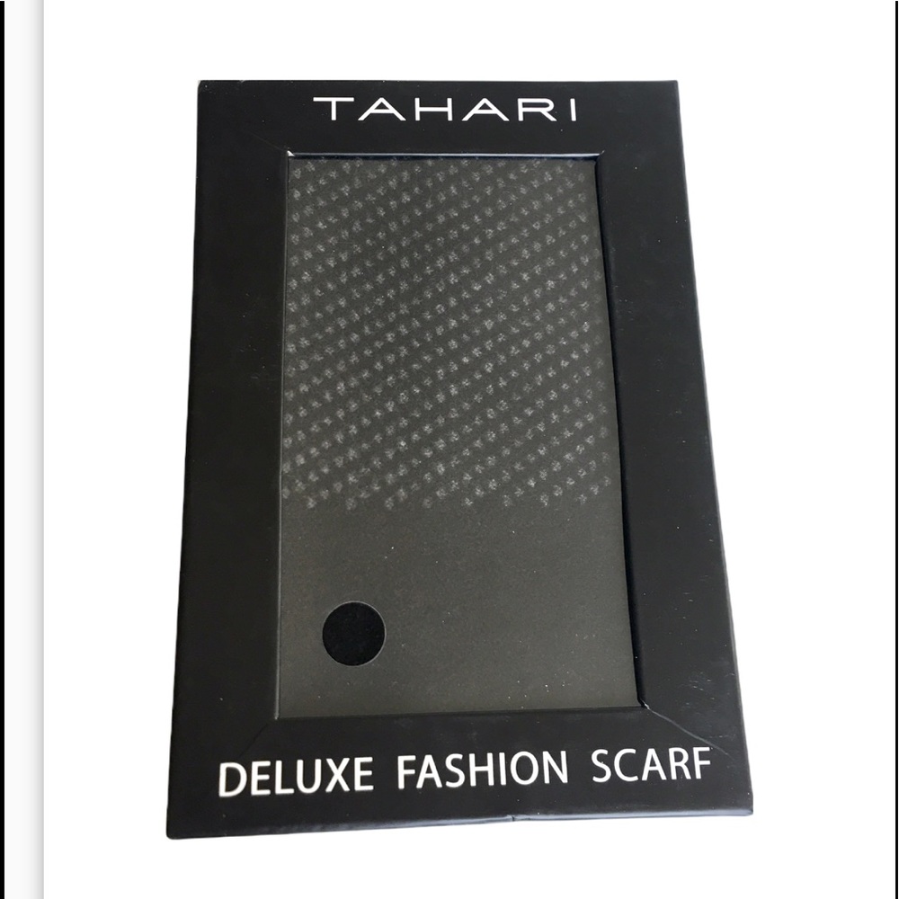 NWT TAHARI Deluxe Fashion Scarf.  Unisex 70”x12.5”